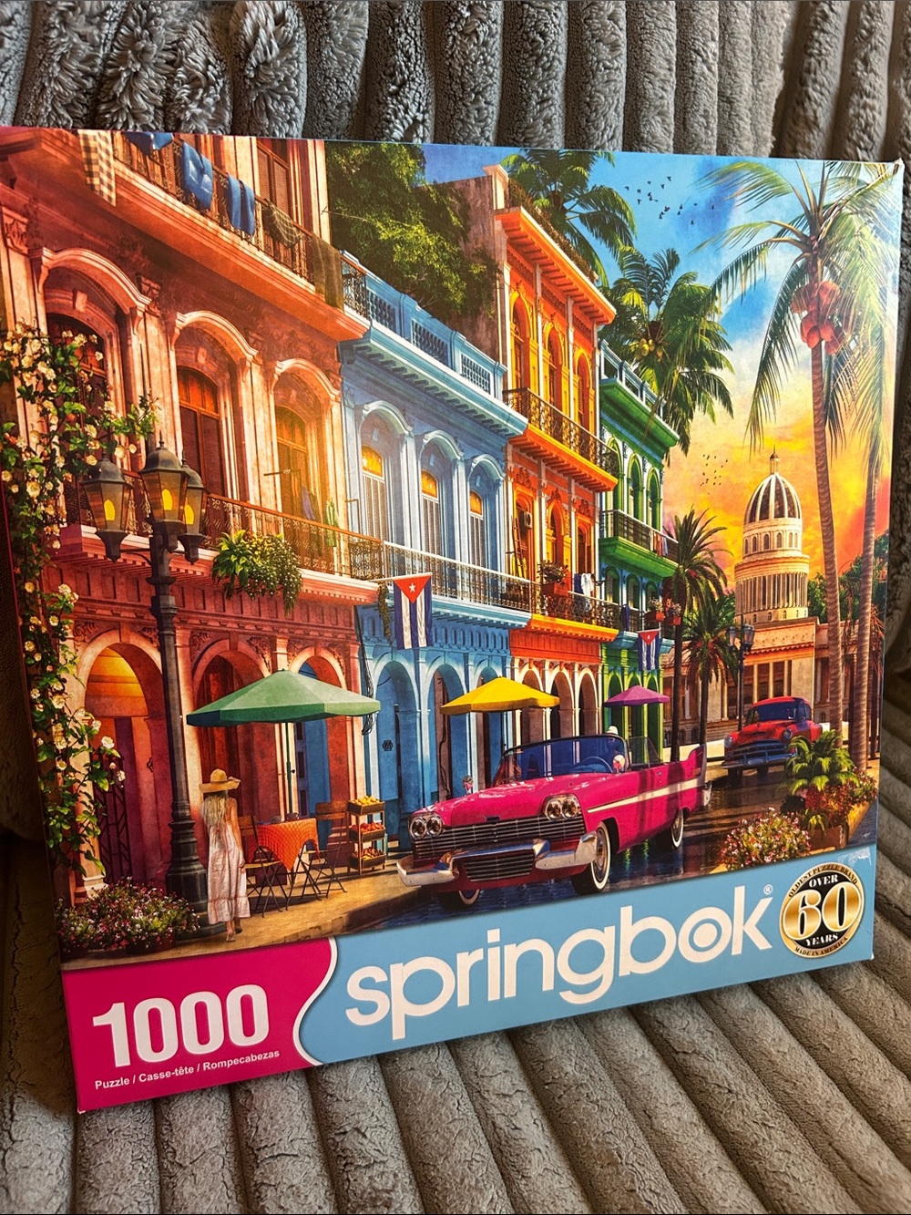 Springbok Havana Sunset 1000 Piece Jigsaw Puzzle 2024 Artist Dominic Davison
